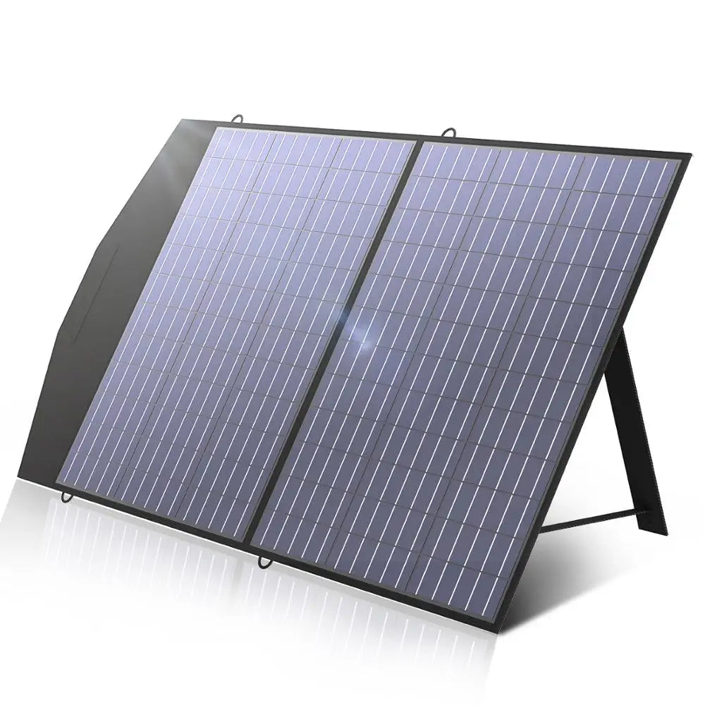 Hopfällbar Solpanel