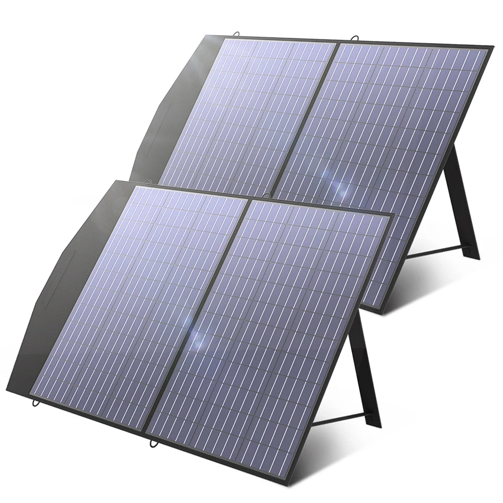 Hopfällbar Solpanel